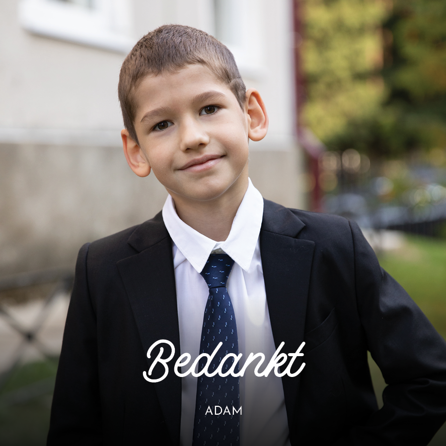 Bedankkaarten — Grote foto