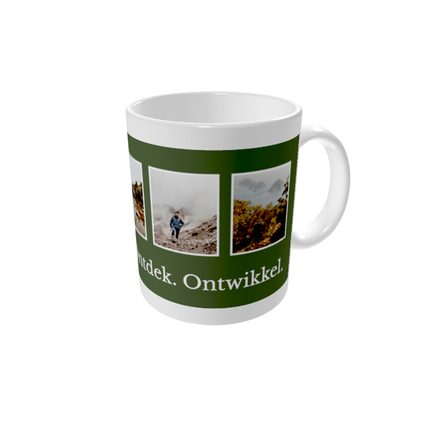 Mok bedrukken — Redactionele Aarde