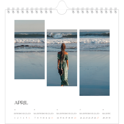 Jaarkalenders vierkant — Reismozaïeken [omslag]