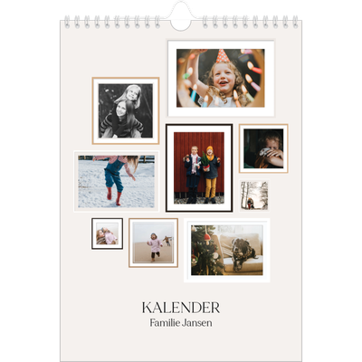 Fotokalender A4 (20 x 30 cm) — Fotowand gallerij [omslag]