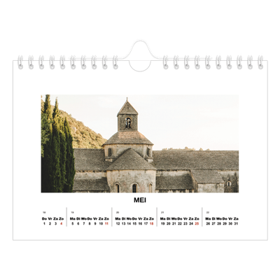 Fotokalender A5 — Eenvoudige foto [omslag]
