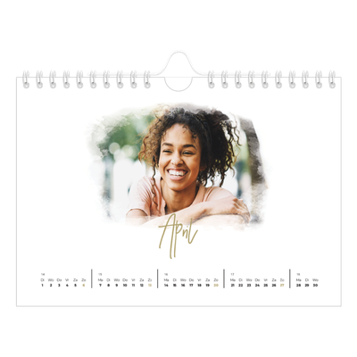 Fotokalender A5 — Foto-effecten [April]