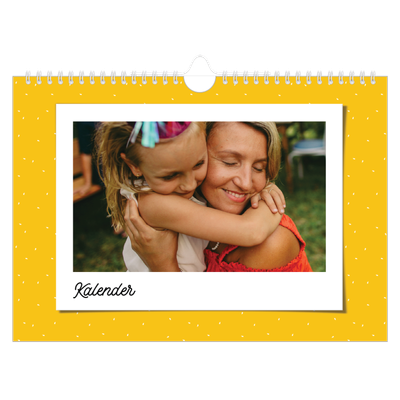 Fotokalender A4 — Snapshots in felle kleuren [omslag]
