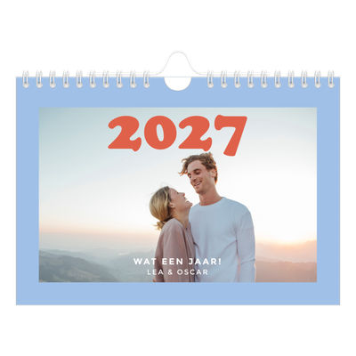 Fotokalender A5 — Retro stijl frames [omslag]