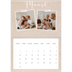Fotokalender A4 Dubbel (30 x 40 cm) — Scrapbook kalender [Maart]