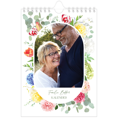 Fotokalender A5 — Klassieke bloemen [omslag]