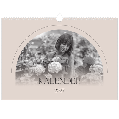Fotokalender A3 — Simpel botanisch [omslag]