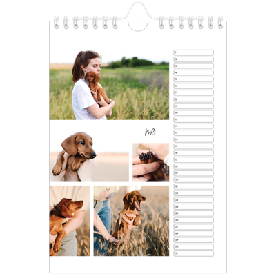 Fotokalender A5 — Foto arrangement [Mei]