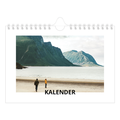 Fotokalender A5 — Witte randen [omslag]