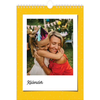 Fotokalender A4 (20 x 30 cm) — Snapshots in felle kleuren [omslag]