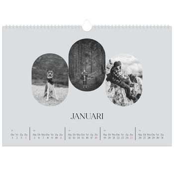 Fotokalender A3 — De open weg