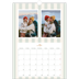 A3 Jaarkalenders — Schrift en strepen [omslag]
