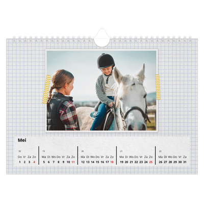 Fotokalender A4 — Foto's met plakband [omslag]
