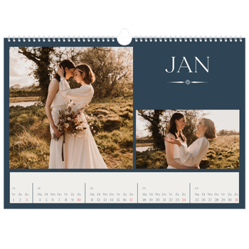 Fotokalender A3 — Leisteen & schreef