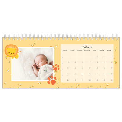 Bureaukalenders — Schattige dieren [Maart]