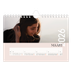 Fotokalender A5 — Overlappende tekst [Maart]