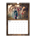Fotokalender A5 — Houtpatroon [Januari]