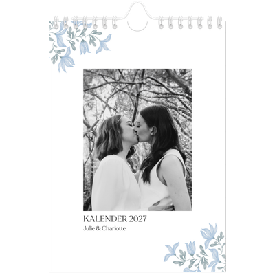 Fotokalender A5 — Elegant bloemig [omslag]