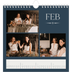 Jaarkalenders vierkant — Leisteen & schreef [Februari]