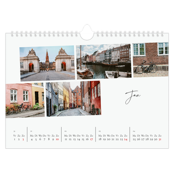 Fotokalender A4 — City trip
