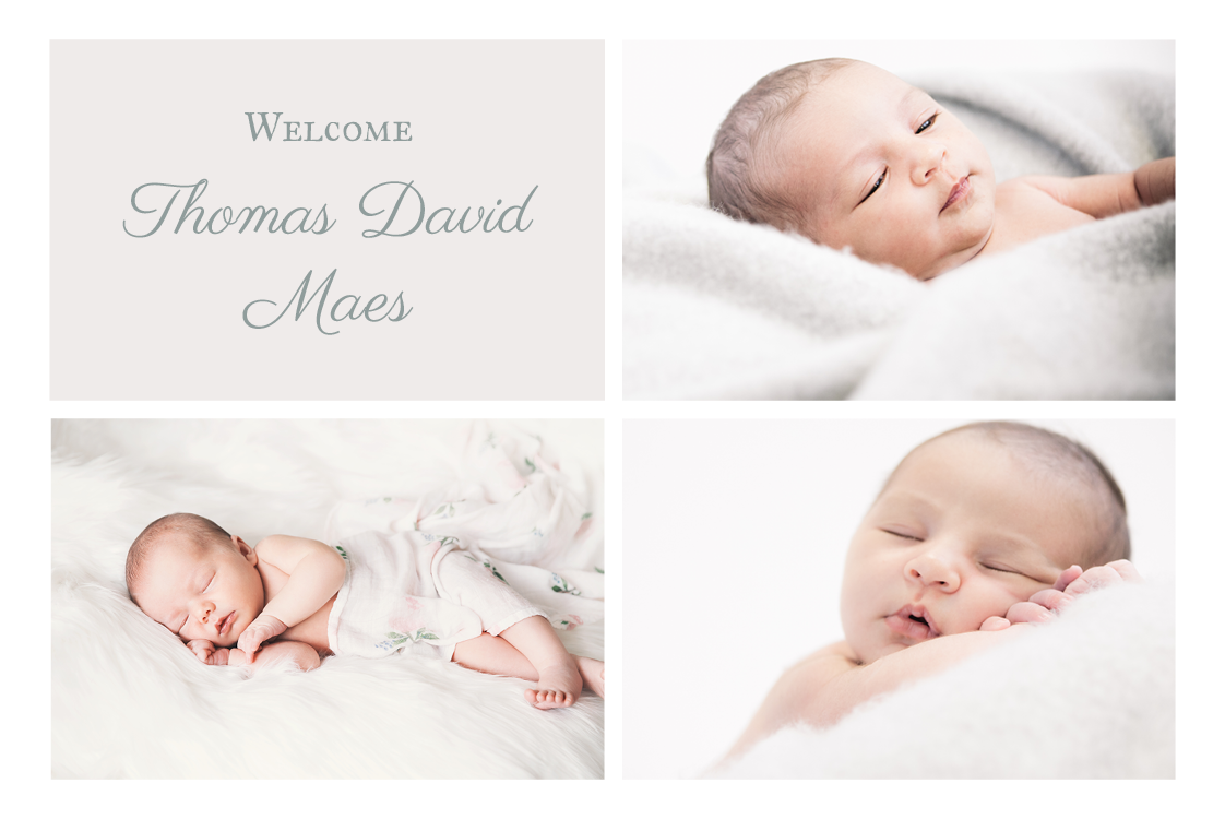 Uitnodigingen — Babygezichtjes