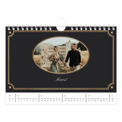 Fotokalender A5 — Klassiek vintage [Maart]