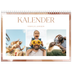 Fotokalender A4 Dubbel (30 x 40 cm) — Verfkwast effect [omslag]