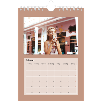 Fotokalender A5 — Aardetinten [Februari]