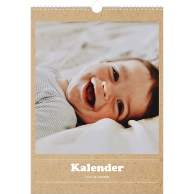 A3 Jaarkalenders — Magazine stijl [omslag]