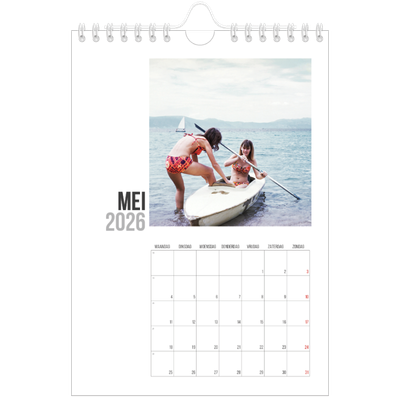 Fotokalender A5 — Verkorte tekst [omslag]