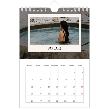Fotokalender A5 — De portretselectie