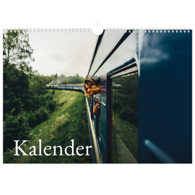 Fotokalender A3 — Eenvoudige letters [omslag]