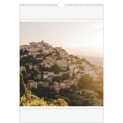 Verjaardagskalenders A3 — Goudschrift banner [omslag]