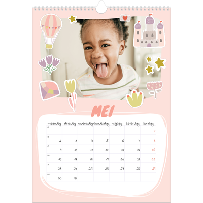 A3 Jaarkalenders — Regenboog eenhoorn [omslag]