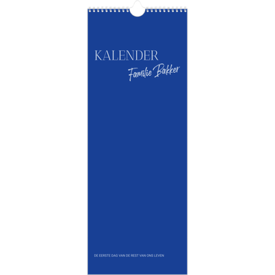 Smalle kalender  — Kobalt klassieker [omslag]