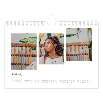 Fotokalender A5 — Reismozaïeken