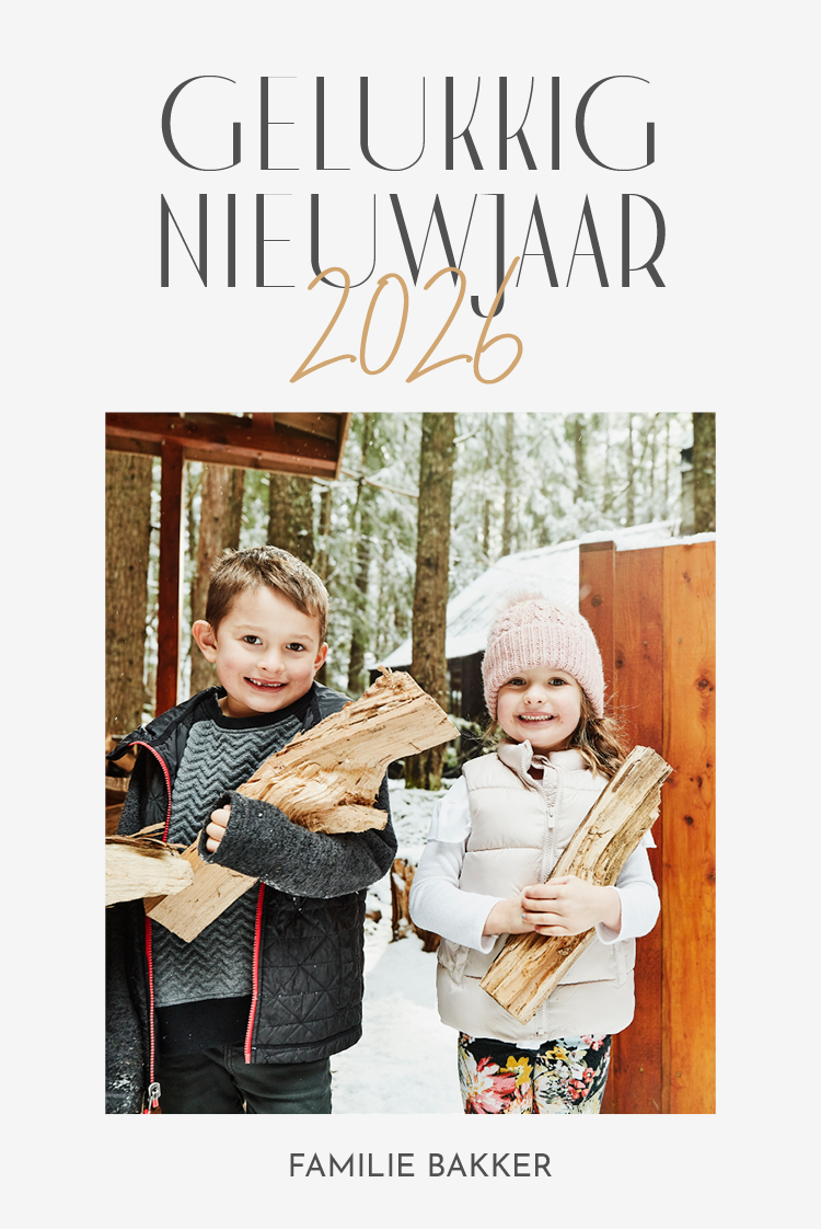 Fotokaarten — Gevarieerd lettertype