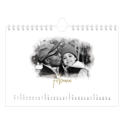 Fotokalender A5 — Foto-effecten [Februari]