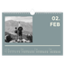 Fotokalender A4 — Modern en gedurft [Februari]