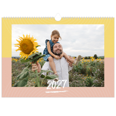 Fotokalender A3 — Kleuren en patronen [omslag]