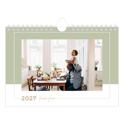 Fotokalender A5 — Aardse frames [omslag]