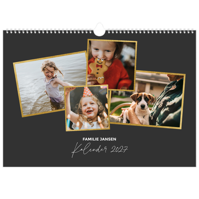 Fotokalender A3 — Herinneringen verzamelen [omslag]