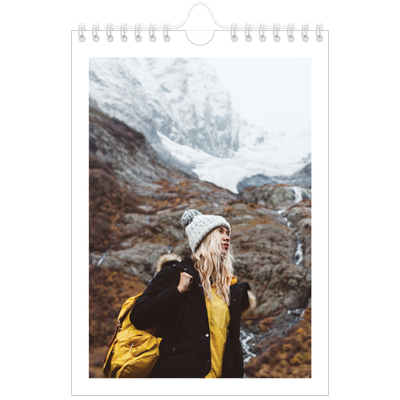 Fotokalender A5 — Witte randen [omslag]