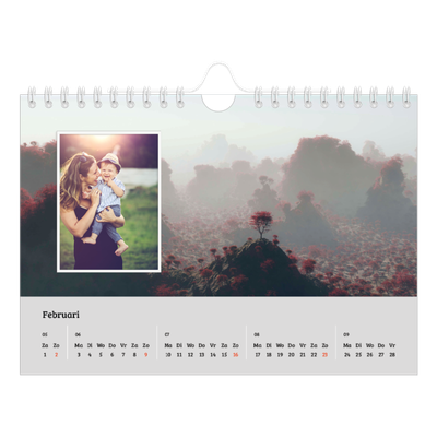 Fotokalender A5 — Vier jaargetijden [Februari]