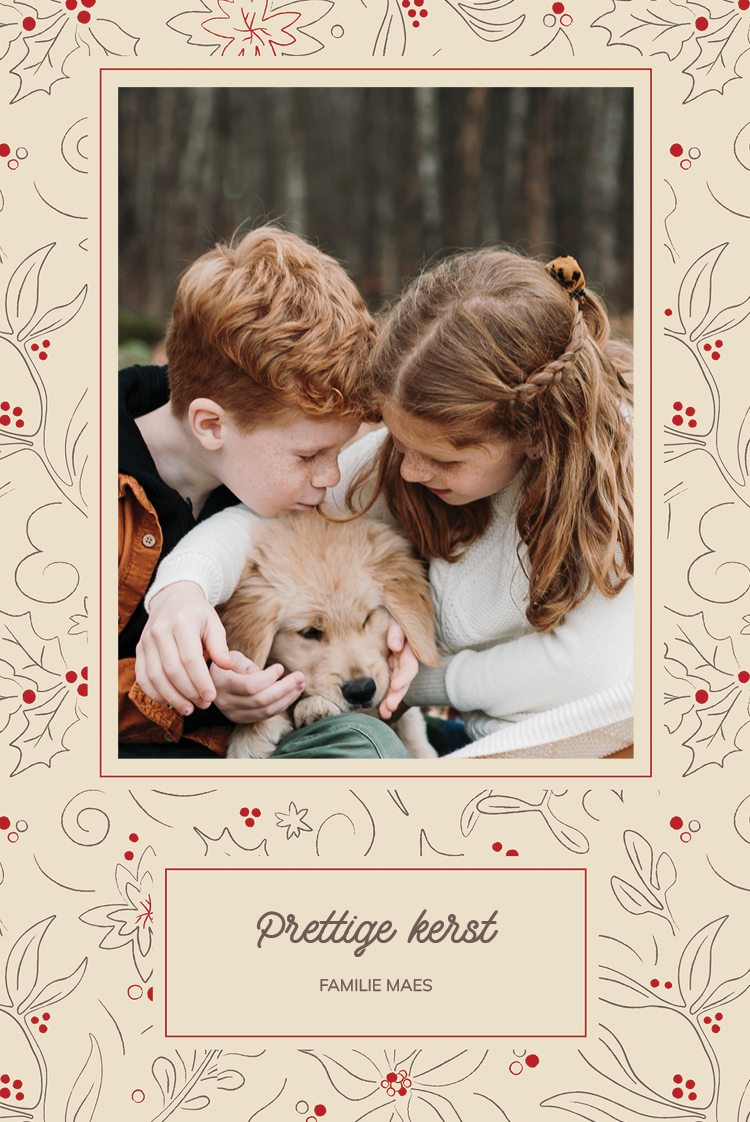 Fotokaarten — Bosbladeren