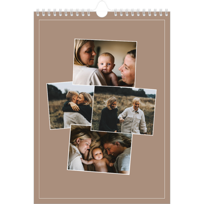 Verjaardagskalenders A4 — Gemaakte herinneringen [omslag]