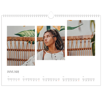 Fotokalender A3 — Reismozaïeken