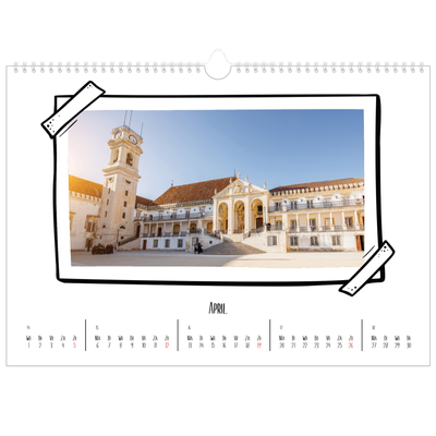 Fotokalender A3 — Plakboekmomenten [April]