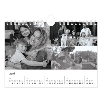 Fotokalender A5 — Focus [April]