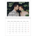 Fotokalender A4 Dubbel (30 x 40 cm) — Overlay van datumvak [Maart]